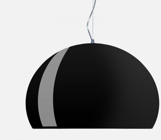 Kartell Lampa Wisząca Fly czarna - 9030-09