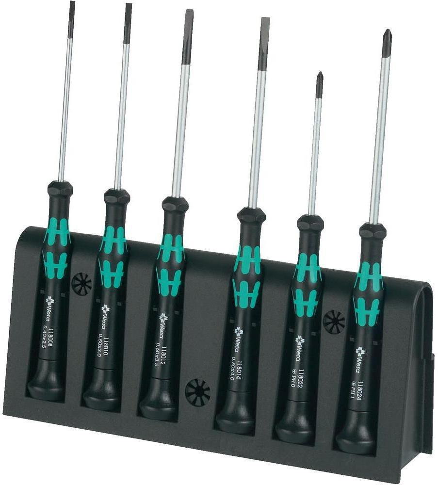 Wera wkrętaki do prac elektrycznych płaskie/krzyżakowe 6 szt. zestaw (5118150001)