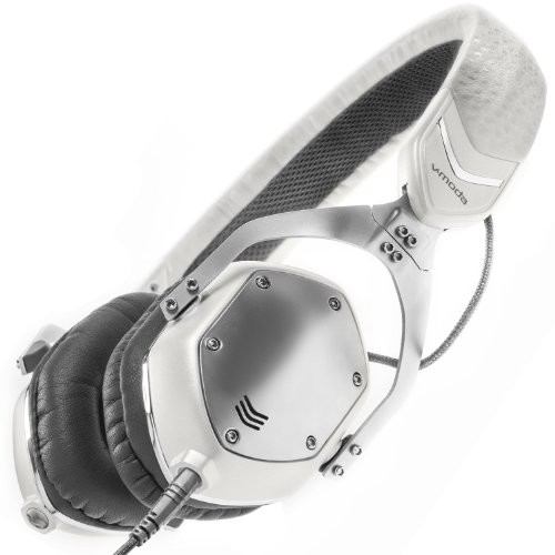 V-MODA XS on-ear Metal-Noise-Isolation słuchawka biały XS-U-WSILVER