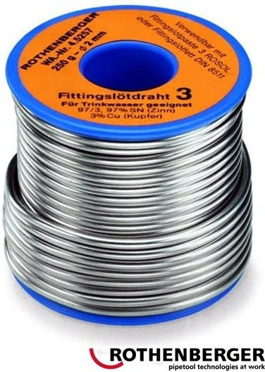 Rothenberger Lut 3S-Sn97Cu3 [3 mm/ 250 g] (45255)