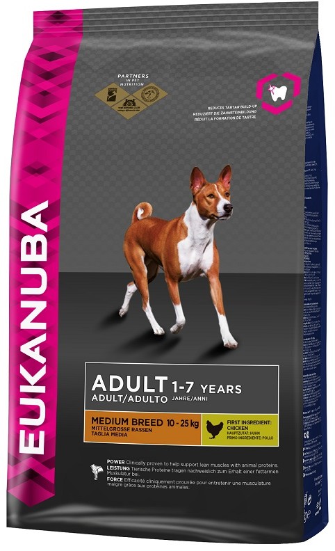 Eukanuba Adult Medium Breed Maintenance Chicken 30 kg