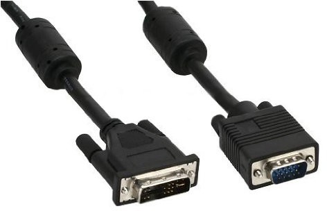 InLine 17782 A kabel DVI-A (Analog 12 + 5 na 15 pinów HD wtyczka VGA, 3 m) 4043718075430