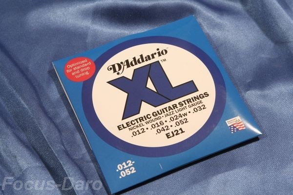 DAddario STRUNY !!! XL ELECTRIC NICKEL WOUND model: EJ21