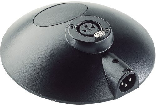 K + M König & Meyer 29376  000  55 mikrofon do prowadzenia rozmów na wyświetlaczu Czarny 29376-000-55