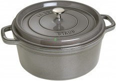 Staub Cocotte 28 cm Szary 40509-314-0