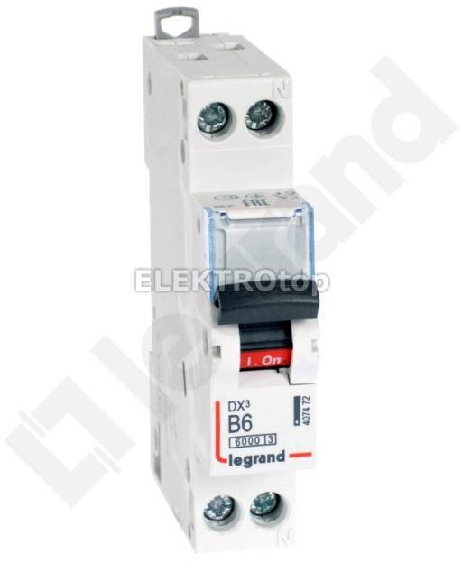 Legrand 407472 WYŁ. S301N DX3 6000A B6 1P+N