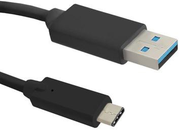 Qoltec Kabel USB 3.1 typ C męski USB 3.0 A męski1.8 m (50493)