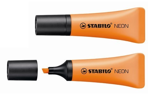 Stabilo ZAKRESLACZ NEON POMARAŃCZOWY