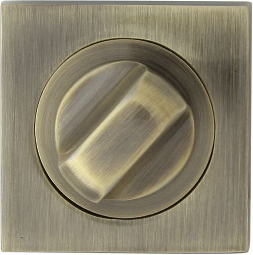 Domino Rozeta kwadratowa WC QUADRO BRĄZ GRAFIATTO Szyld QUADRO-QR M3 WC