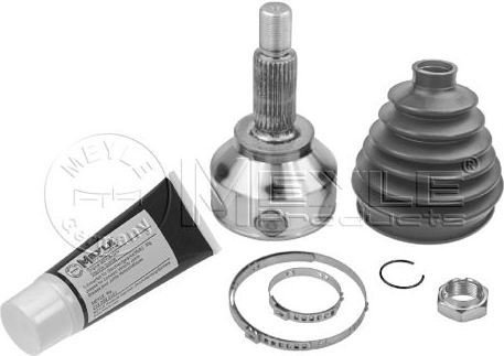 MEYLE Zestaw przegubu, półoż napędowa 614 498 0029