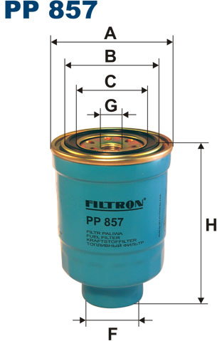 Filtron Filtr Paliwa PP857
