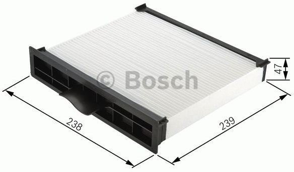 Bosch Filtr, przewietrzanie przestrzeni pasażerskiej 1 987 432 094