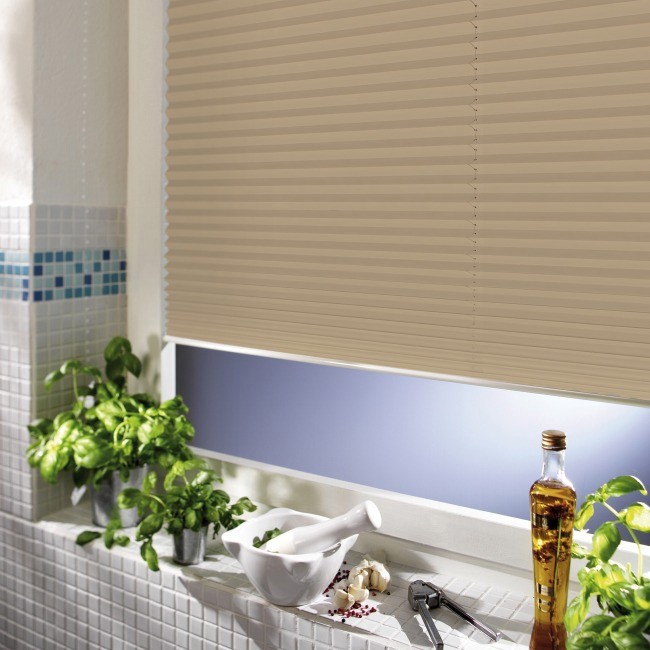 Roleta plisowana 62 x 150 cm cappuccino