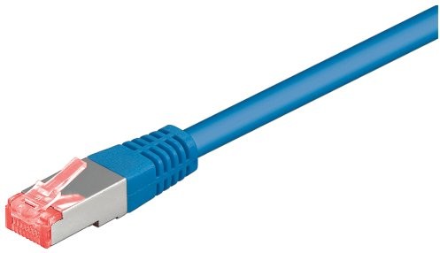Goobay Cat6 SSTP kabel sieciowy (2 X RJ45, 20 m) Niebieski 68274