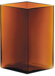Iittala Wazon Ruutu 20,5 cm x 27 cm miedź 1015593