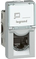 Legrand 079473 MOSAIC 1 moduł RJ45 KAT6A STP ALU