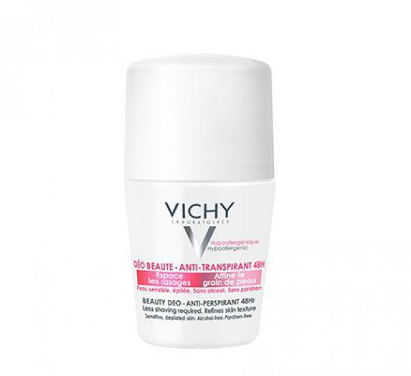 Vichy Deo Beauty Anti-Transpirant 48h spowalnia odrastanie włosów po depilacji 50ml