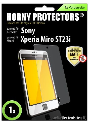 HORNY PROTECTORS Horny Protectors Crystal Clear folia ochronna na wyświetlacz do Sony Ericsson Xperia Miro ST23i 4250558620458