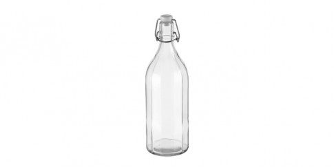 Tescoma TESCOMA DELLA CASA BUTELKA KWADRATOWA Z KLIPSEM 1000 ML VIDEO 895194.00