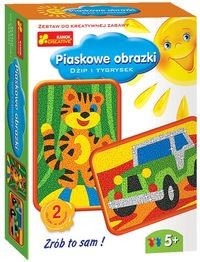 Ranok Piaskowe obrazki Dżip i tygrysek Creative