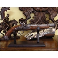 Denix ORYGINALNY WŁOSKI PISTOLET KAPISZONOWY Z XVIII w.