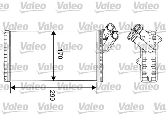Valeo nagrzewnica 812116 812116