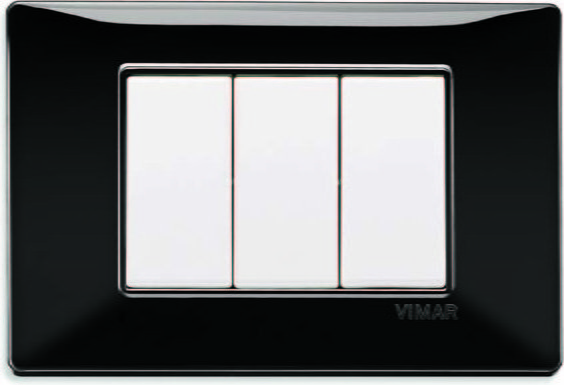 Vimar Ramka 3M czarny 14653.05