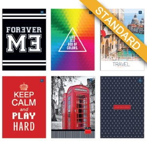 Inter-druk Zeszyty A4 60 kartek kratka ID058