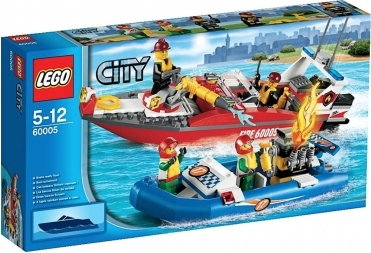 LEGO City Łódź strażacka 60005