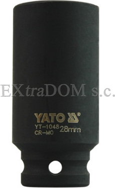 Yato nasadka udarowa długa 1/2 28 mm YT-1048
