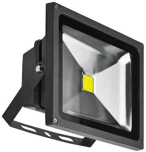 AZZARDO Zewnętrzny projektor FLOOD LIGHTS FL203002 DGR cienna OPRAWA naświetlacz PLAFON LED 30W IP65 ciemny szary