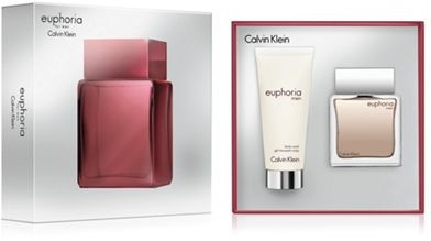 Calvin Klein Euphoria Men zestaw woda toaletowa spray 50ml + żel pod prysznic 100ml