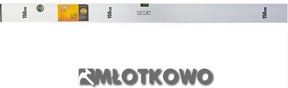 Topex Łata murarska 250 cm, 2 libelle 29C124