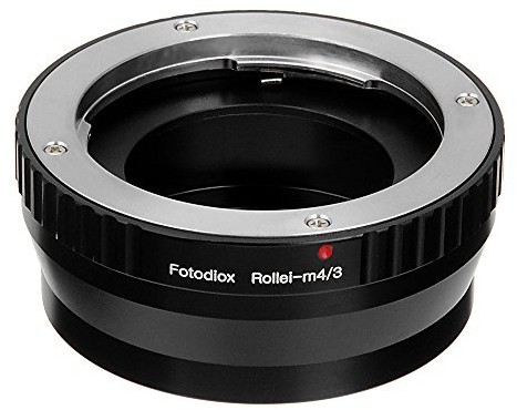 Fotodiox LENS Mount Adapter, Rolleiflex SL35, Rollei 35 MM Lens to Micro Four Thirds system camera e.g. Panasonic Lumix, BMPCC R(35)-MFT