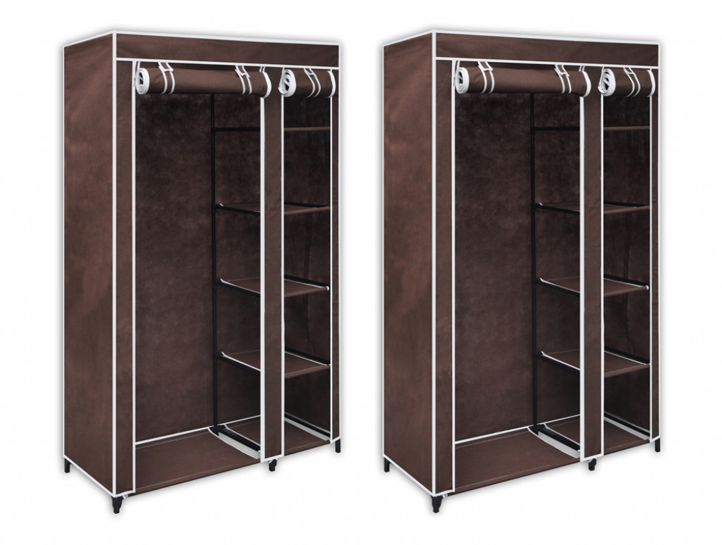 vidaXL Garderoba skadana