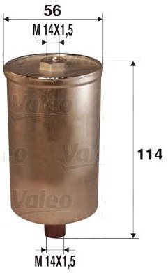 VALEO filtr paliwa puszkowy 587209 587209