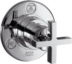 Hansgrohe Citterio Trio/Quattro, element zewnętrzny, DN20, z uchwytem krzyż