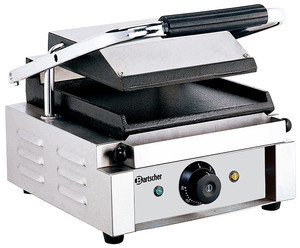 Bartscher Grill kontaktowy płyty grillowe gładkie