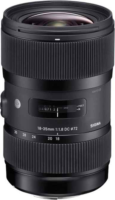 Sigma 18-35mm f/1.8 A HSM DC różne mocowania