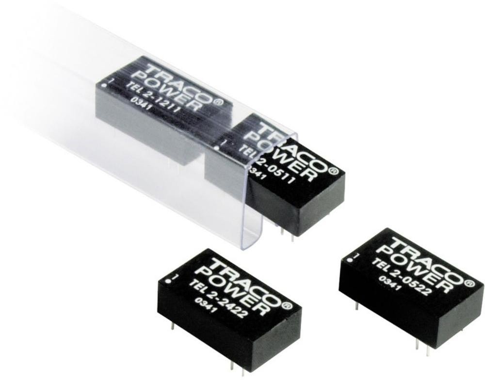 TracoPower Przetwornica DC/DC TEL 2 2 W DIL-16 TEL 2-2412 In 18-36V/DC Out 12V/DC 167mA