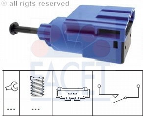 Zdjęcia - Pozostała elektryka samochodowa Facet Włącznik, wysprzęglanie   7.1220 (gra)