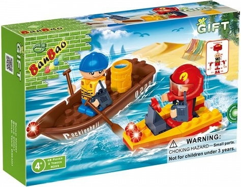 Banbao 8025 Mini Łódki