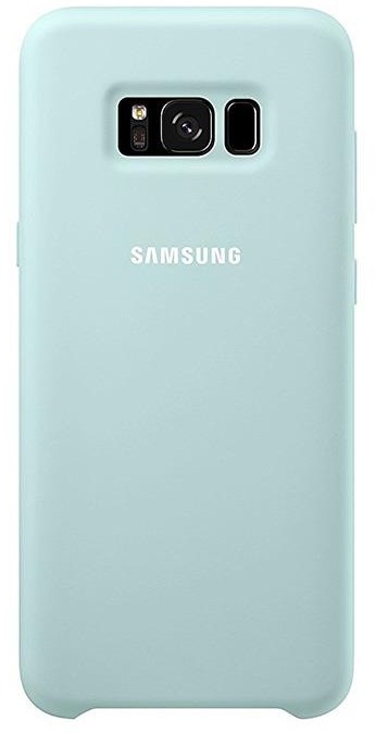 Samsung Oryginalna nakładka Silicone Cover na Galaxy S8+ Plus NA TYŁ TWORZYWO SZTUCZNE MIĘTOWY EF-PG955TLEGWW