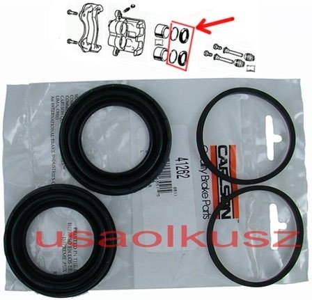 CARLSON Zestaw naprawczy przedniego zacisku 54mm Ford F150 2004-2005