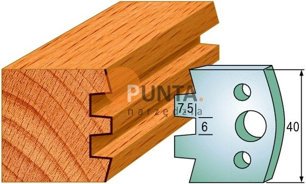 CMT UTENSILI Art. 690.114 - NOŻE i OGRANICZNIKI 40 mm 691.114