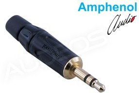 Amphenol Wtyk mini jack 3.5mm stereo - KS3PB-AU