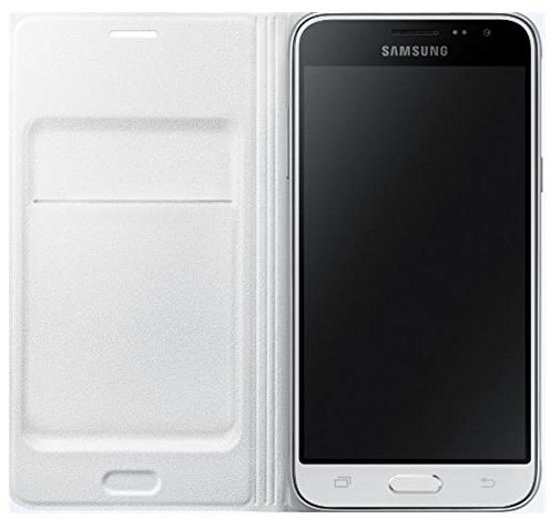 Samsung Flip Wallet for Galaxy J1 2016 white EF-WJ120PWEGWW