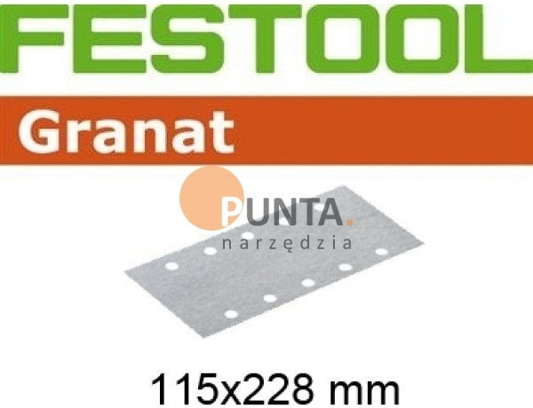 Festool Arkusze scierne STF 115X228 P400 GR 100X 498954