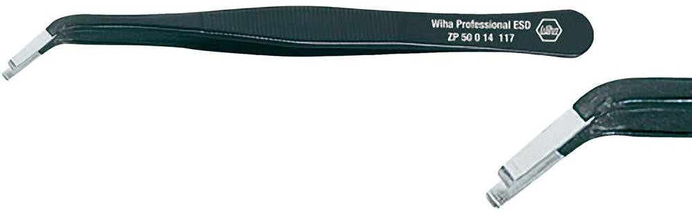 Wiha Pęseta do SMD 32344 Długość netto: 117 mm