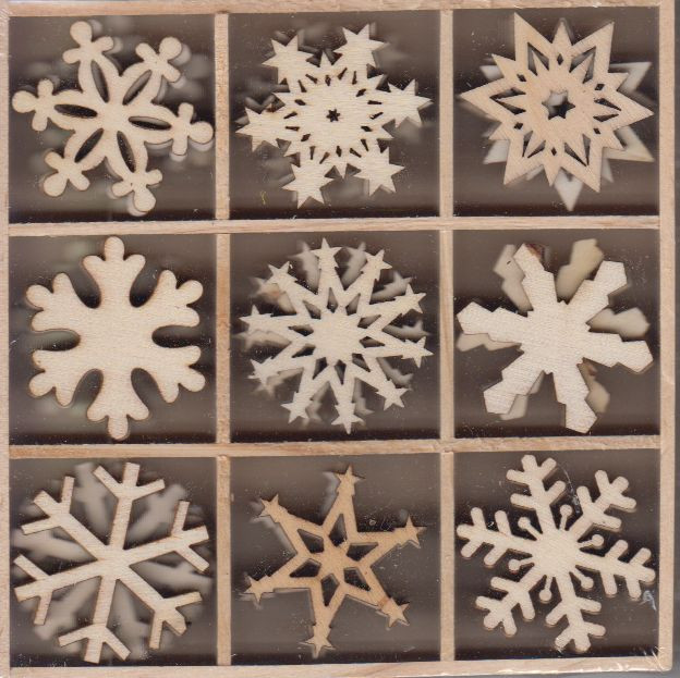 Knorr Prandell tów drewnianych śnieżynki 2 21-18521105 KNORR PRANDELL